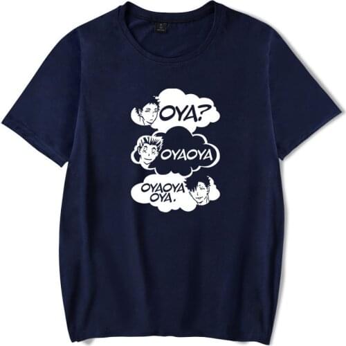 Haikyuu T Shirt Men Women Tops Printed Round Neck Short Sleeve Summer T-shirt Comfortable Tees
