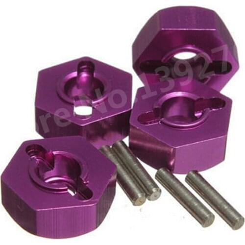 4pcs/lot RC HSP Aluminum Wheel Hex Nut 12mm 102042 (02134) Upgrade Parts For 1/10th Scale Models 4WD R/C Hitmoto 33009 Redcat