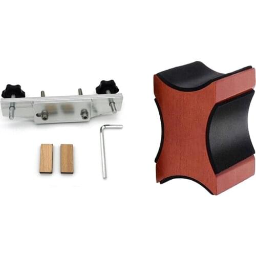 Guitar Bridge Clamp Guitar Bridge Bonding Tool with Guitar Neck Rest, Electric Acoustic and Bass Guitar Pillow