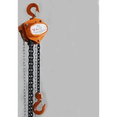 Chain hoists manual rental for Installation of machinery, lifting of goods and unloading of vehicles manual chain hoists1t*3m