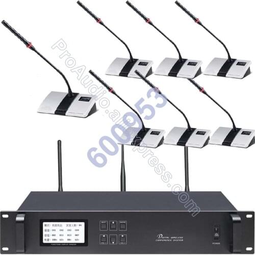 MICWL Pro Digital Wireless Conference System 1 Chairman 14 Delegate max. 255 unit