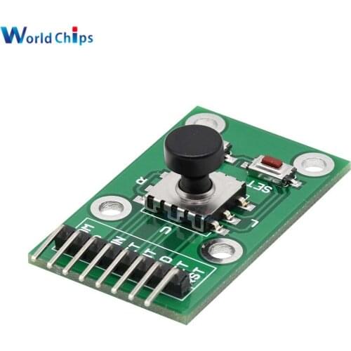 Five Direction Navigation Button Module for MCU AVR Game 5D Rocker Joystick Independent Keyboard for Arduino Joystick Module