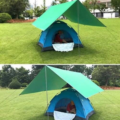 Outdoor Sky Curtain Camping Shed Wild Multi-person Sky Curtain Shade Shed Tent