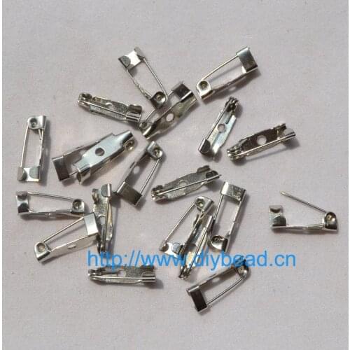 Supply DIY Fashion Jewelry Accessory,The Brooch Clasps,Rhodium Plated,15MM Brooch Accessory
