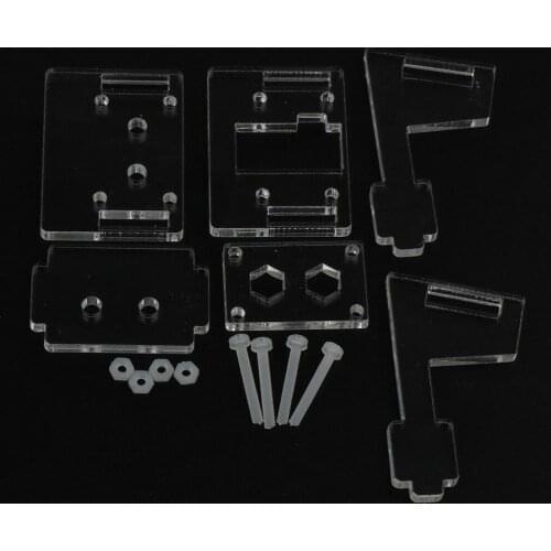 Adjustable Acrylic Camera Mounting Bracket Holder Support For Raspberry Pi