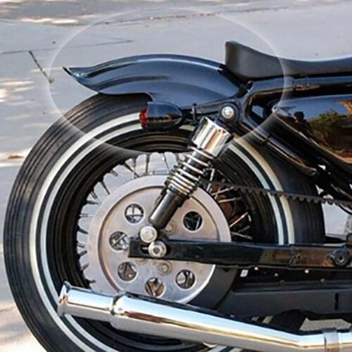 Motorcycle Rear Fender Mudguard Black for Harley Davidson 883 XL1200 Accessories Elaborate Manufacture Prolonged Durable