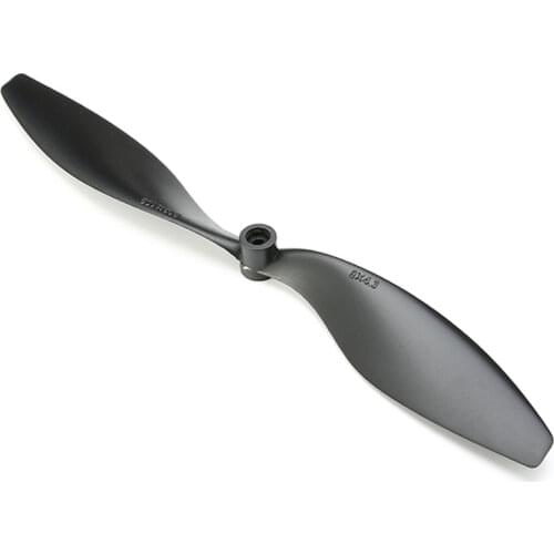 10PCS 8043 8x4.3 inch 1047 10x4.7 inch Slow Fly Propeller Blade Black CCW Propeller Props For RC Airplane Fix Wing
