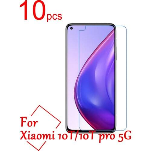 10pcs Ultra Clear/Matte/Nano Anti-Explosion for Xiomi 10T pro 5G LCD Screen Protectors Cover for Xiaomi 10T 5G Protective Film