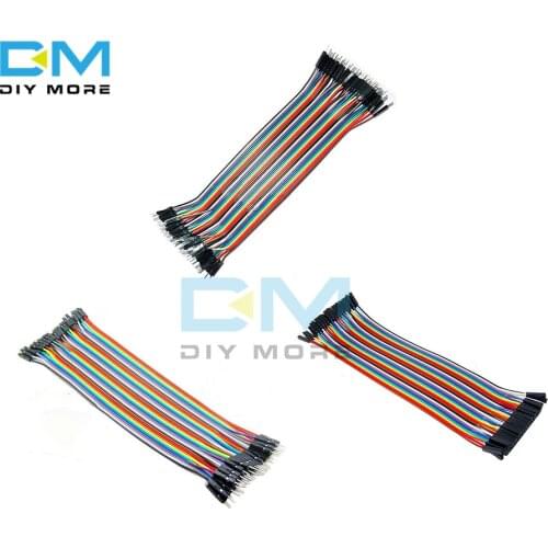 15CM 20CM 40 Pin Dupont Line Male to Male Female to Male Female to Female Breadboard Jumper Wire Eclectic Cable for Arduino