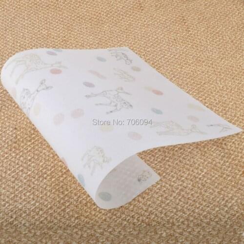 15x21cm & 21x29cm Gift wrapping paper Soap Kraft Packaging Paper Oil wax paper custom paper logo available 200pcs/lot