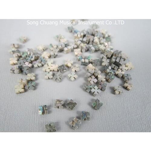 50Pcs decorate inlay 0.16"x0.16" mother of pearl shell blanks