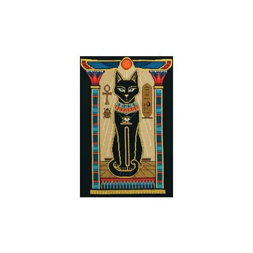 FREE Shipping Top Quality popular counted cross stitch kit Egyptian Cat, Egypt Cat kitty
