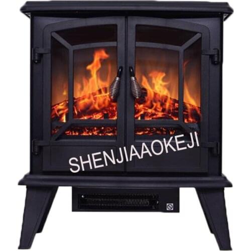 Electric fireplace heater Energy-saving 3D simulation flame electric fireplace core Mobile small fireplace 120V/220V 40W 1PC