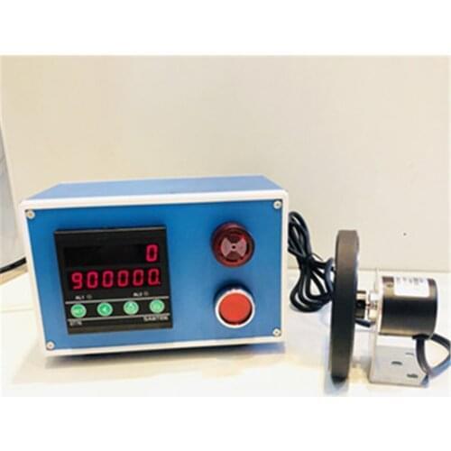 Electronic Digital Meter Electronic Encoder Digital Length Counter Meter Wheel Roll Length Measuring Meter Testing Equipment