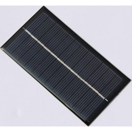 Hot 10PCS/Lot 1W 6V Mini Solar Cell Epoxy Solar Panel DIY Solar Module Polycrystalline High Quality Free Shipping
