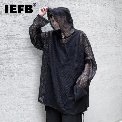 Мужские футболки с капюшоном IEFB China At AliExpress