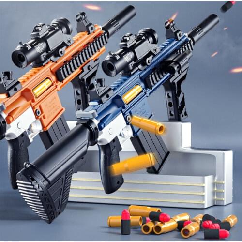 M416 Airsoft Toy Gun Soft Bullet Manual Sniper Rifle Pneumatic Weapon Pistol For Kid Outdoor CS Air Shoting Gun Birthday Gift