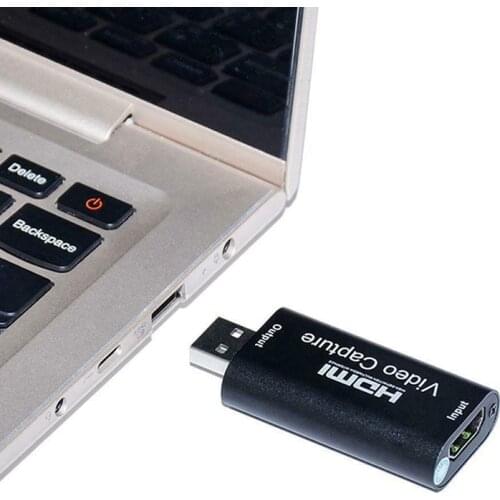 USB Video Capture Card HD To Type-C USB C USB 3.0 1080P with HDMI Loop Output