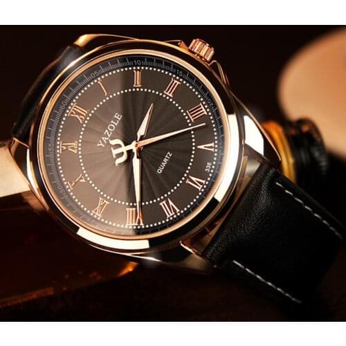 Classical Business Watches Men Brand Luxury Sport hombre Relogio Masculino 2020 Leather Band Rose Gold Quartz Wrist Watch Clocks