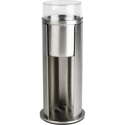 Creative Storage Rack Cotton Swab Storage Box Stainless Steel Cleaning Cotton Bracket Bathroom Organizer Cotton Pad Storage Box