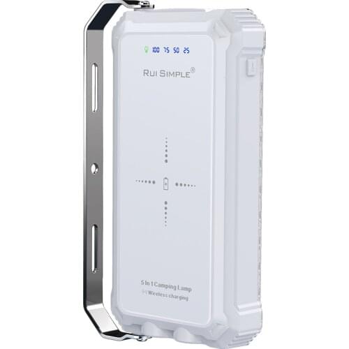 5in1 Multifunctiona camping lantern Power bank ABS Multi-funtional Emergency Work light