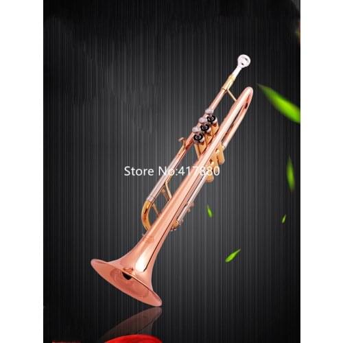 New Arrival Bb trumpet YETR-Y101 Brass Body Lacquer gold Musical instrument Professional With Case Accessories Free Shipping