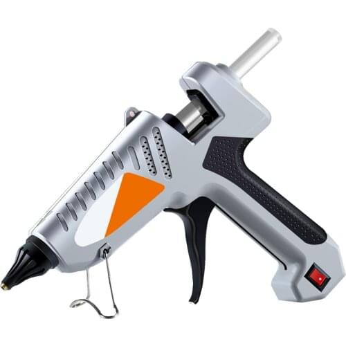 200W Professional High Temperature Hot Melt Glue Gun and 30PC11mm Hot Melt Glue Stick Transplant Repair Hot Air Gun DIY Hand Too