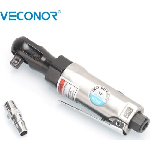 Veconor 3/8" Dr. Drive Air Pneumatic Powered Ratchet Impact Socket Wrench Power Right Angle Tool 41N.Min