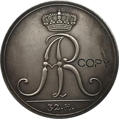 Poland 1697-1733 COIN COPY 44mm