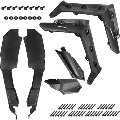 UTV Super Extended Fender Flares For All Can-Am Maverick X3 Turbo R 2017 2018 2019 2020 2021 Models