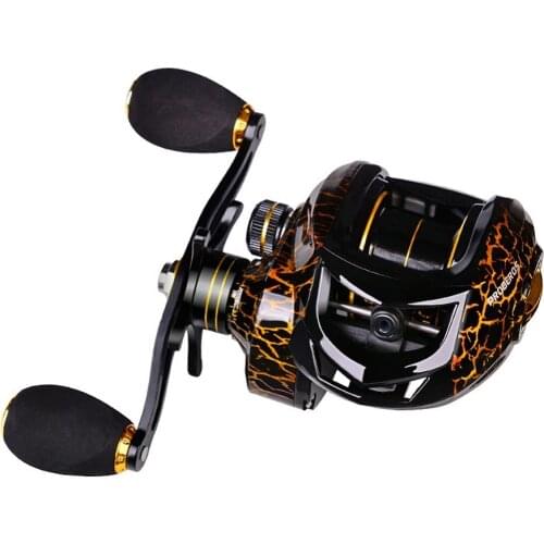 Adjustable Fishing Reels Low-Profile Bearing Smooth Operation Lure Ultra-light Right Left Hand Fishing Stainless Steel Reel