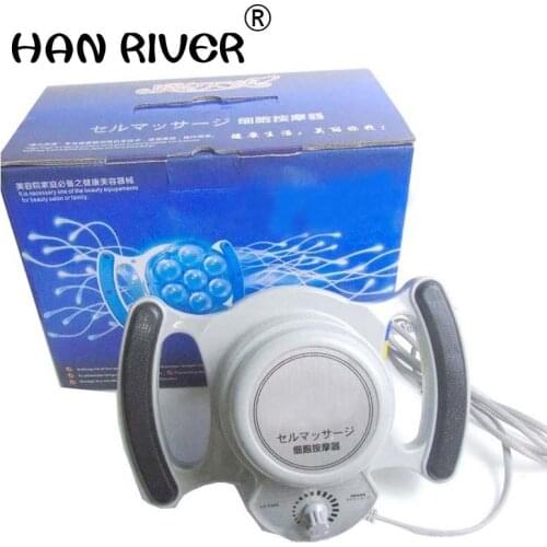 Hand-held slimming Cell Roller waist massage for shaping arm leg waist massager device lose weight health care Device 3 heads