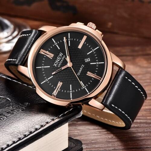 Luxury Sport Male Clock Relogio Masculino Mens Watch Leather Strap Wristwatch Erkek Kol Saati Reloj Hombre Men Watches