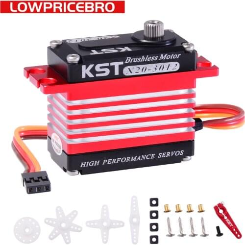 KST X20-3012 v 2 35kg Fixed Wing Standard Brushless Digital Metal Gear Servo Motor for UAV RC Car Robot Arm Helicopter Airplane