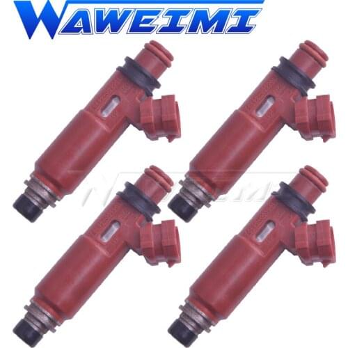 WAWEIMI 4 Pieces Fuel Injector Nozzle OE 195500-4430 For Mazda Miata RX-8 Good Quality Car Accessories 195500 4430 1955004430