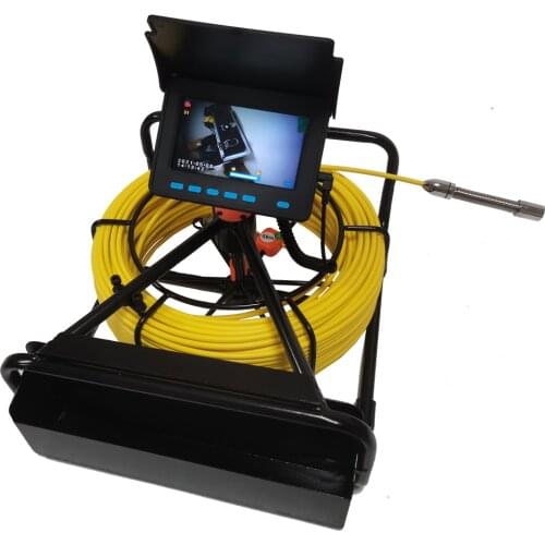 Well Pipe Inspection Video Camera,10-50M 17MM 4.3inch Screen Drain Sewer Pipeline Underground Industrial Endoscope