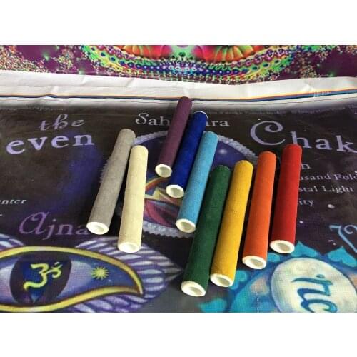 Suede mallet or suede stick for playing crystal singing bowls one piece any color red orange yellow green blues purple white