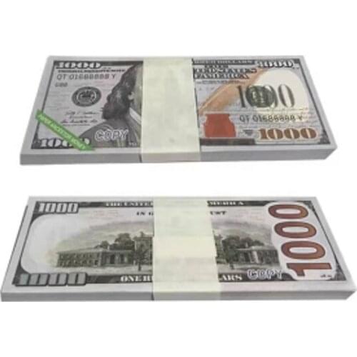 Paper heaven hell banknote currency pillar ancestor currency US dollar . 1000) . Free Delivery