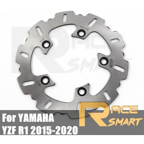 For YAMAHA YZF R1 2015-2020 Motorcycle CNC Rear Brake Discs Disks Rotors YZFR1 YZF-R1 2016 2017 2018 2019 Fixed Brake Disc New