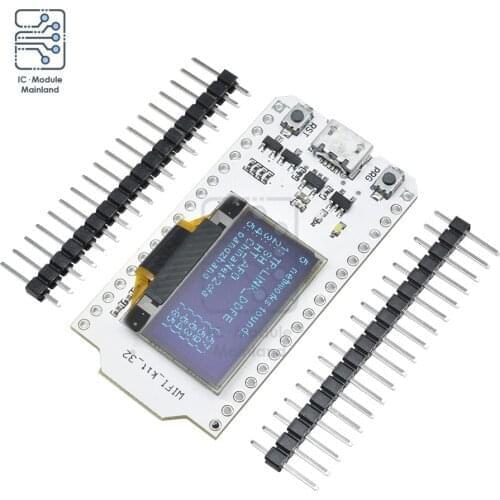 ESP32 0.96 Inch Blue OLED Digital Display Bluetooth WIFI Kit 32 Module CP2102 32M Flash Internet Development Board For Arduino