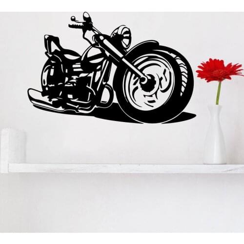 Cool Harley motorcycle Wall Art Sticker Murals Decor For Kids Rooms Home Decor Decoration Decals Murals