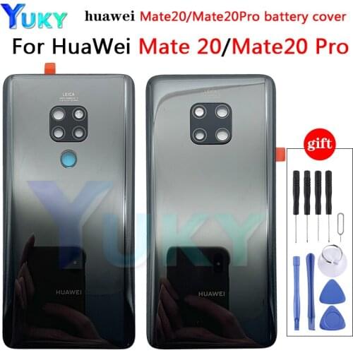 For huawei mate20 Battery Cover For mate20 pro Replace the battery cover With camera cover Mate20 Mate20 Pro battery cover