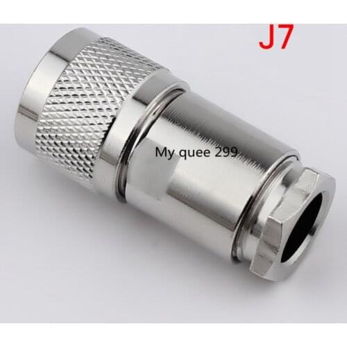 The N head is connected to n-j7 L16 fine needle N head mounting type 50-7 400 feeder connector