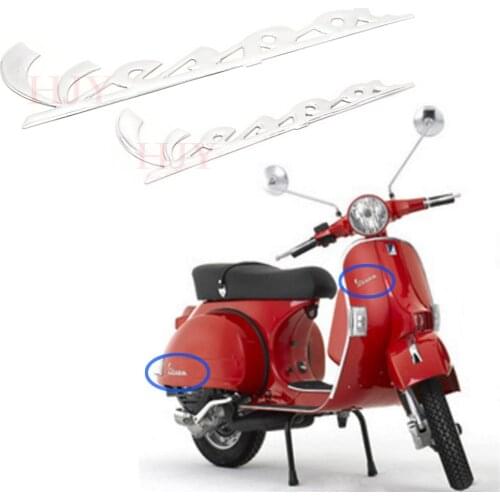 Motorcycle Raise 3D Emblem Decal Stickers For PIAGGIO Vespa