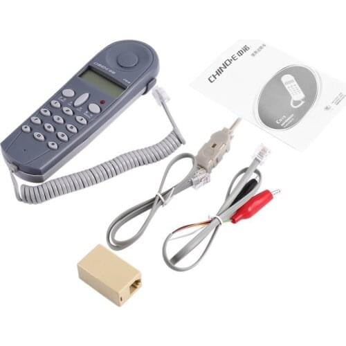 2018 New Telephone Phone Butt Test Tester Lineman Tool Cable Set Professional Device Worldwide store Dropshipping