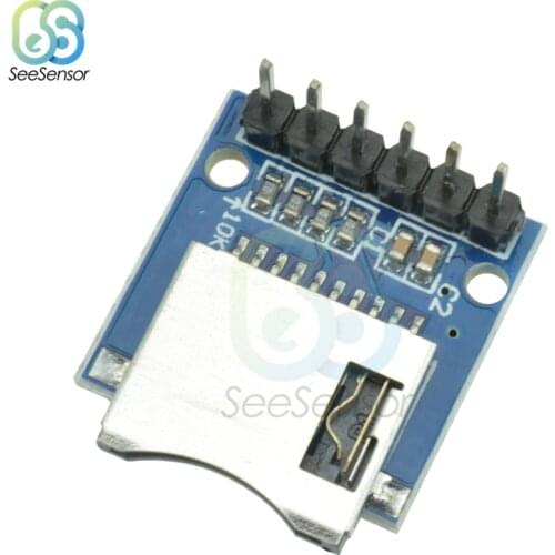 Micro SD Storage Expansion Board Mini Micro SD TF Card Memory Shield Module With Pins for Arduino
