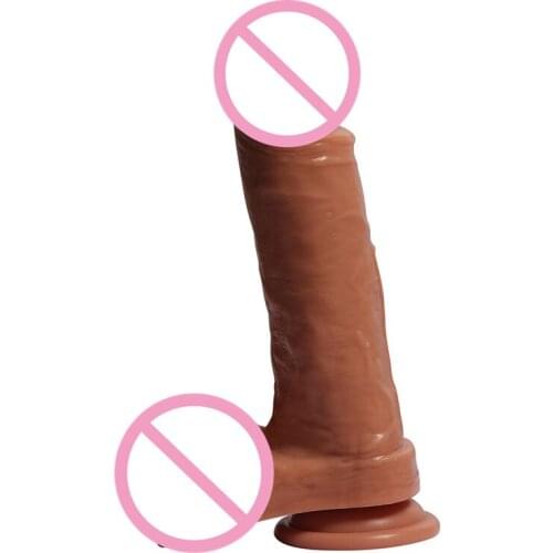Realistic Silicone Penis With Strong Suction Cup Huge Dildos Adult Sex Products Erotic Anal Sex Toys for Women Masturbation