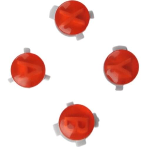 T3EE For X box One Controller ABXY Buttons Mod Kit For X BOX One Slim X box Elite Gamepads 10 Colors Transparent Repair Part
