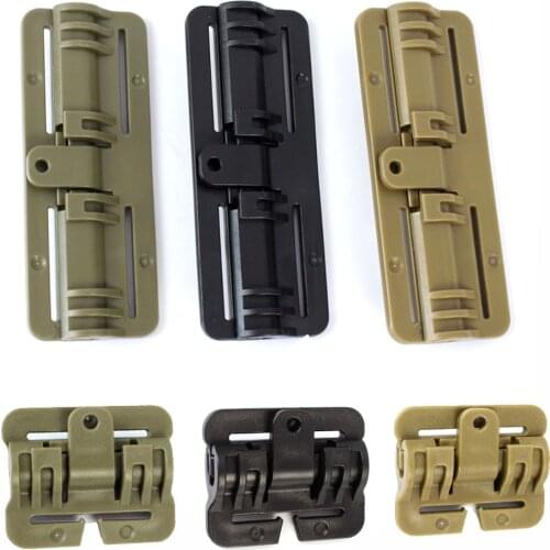 Tactical Vest Accessories Molle Tactical Quick Release Buckle Adapter Convert Cummerband Plate Carrier POM Material