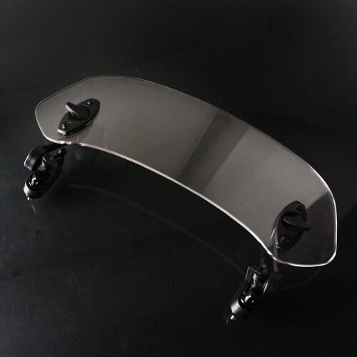 Windscreen Universal Motorcycle Windshield bike Deflector Wind For Triumph Speed Triple 1050 Daytona 675 Street Triple/R